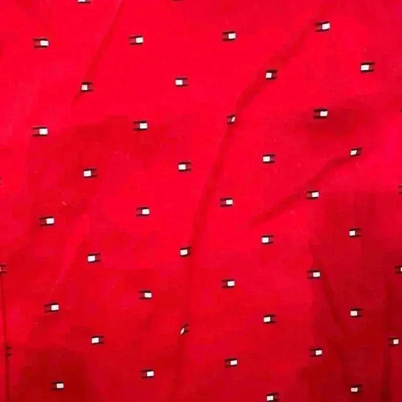 Tommy Hilfiger Red Pajama Bottoms Size Medium - Picture 2 of 4